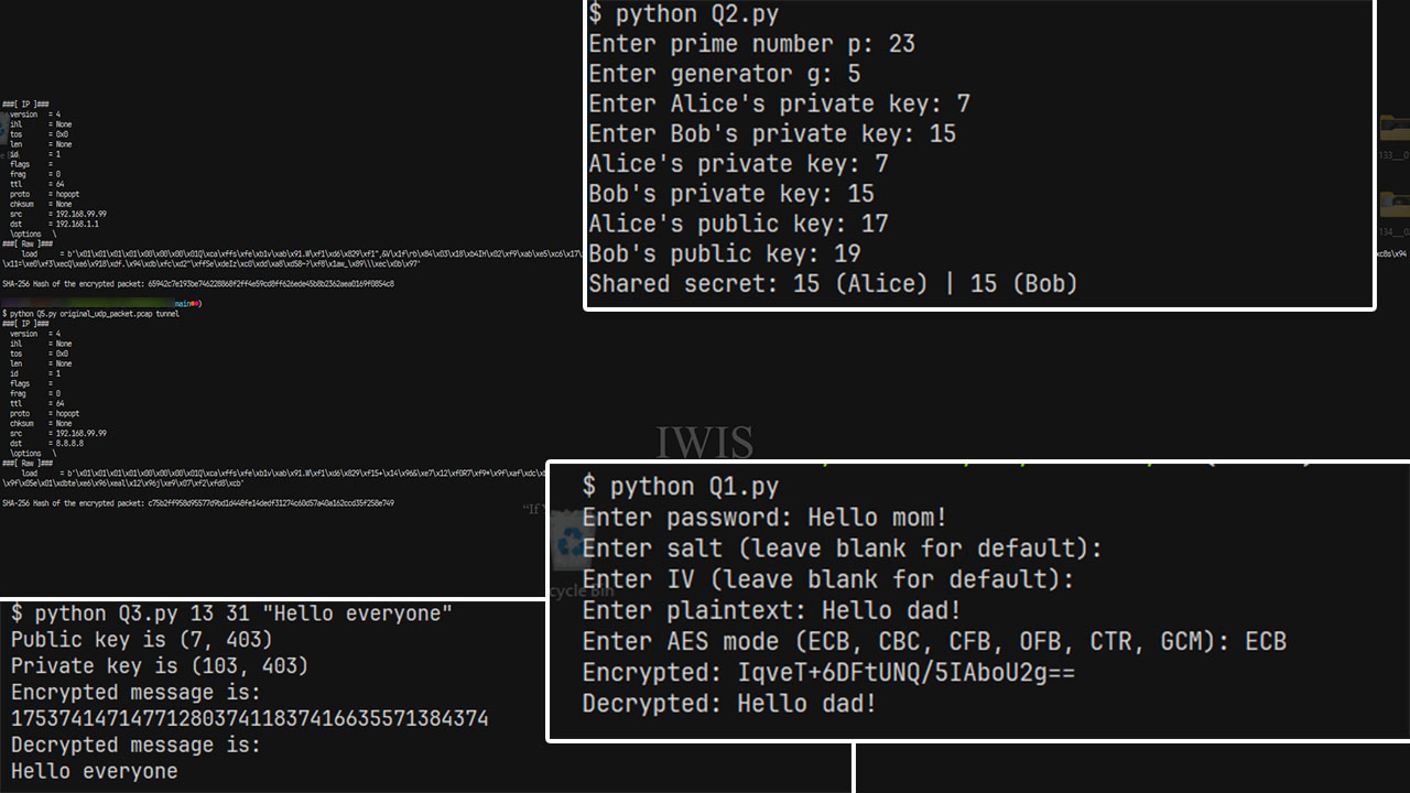 Encryption and Decryption Projects